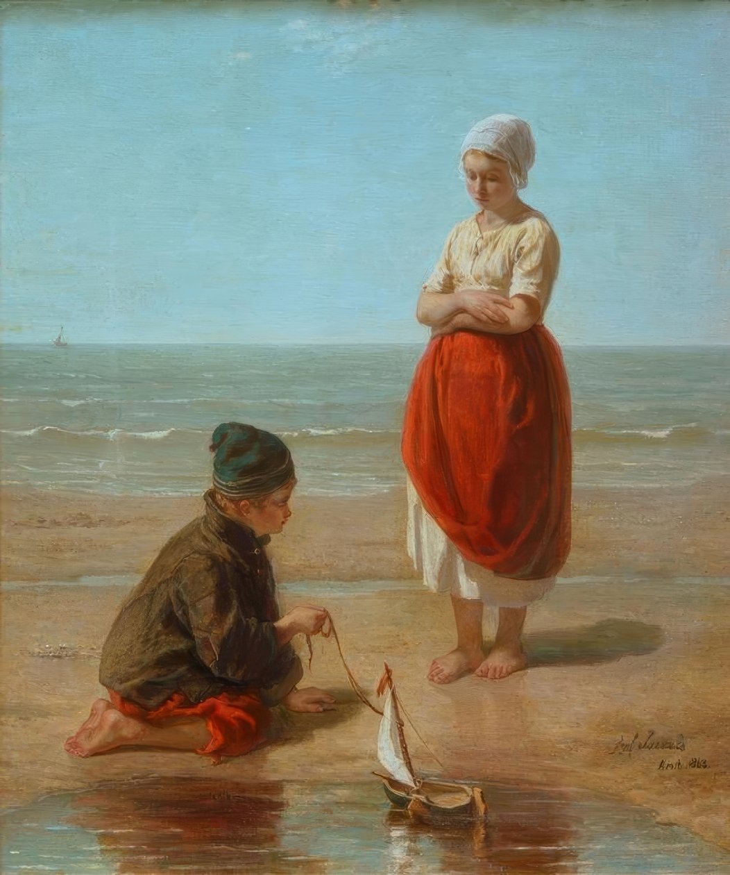 Enfants de pêcheurs - Jozef Israëls