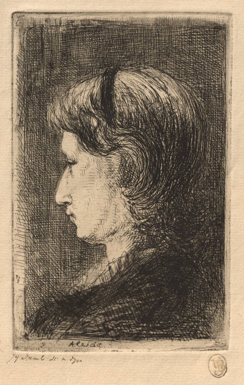 Portrait de Mme Israëls - Jozef Israëls