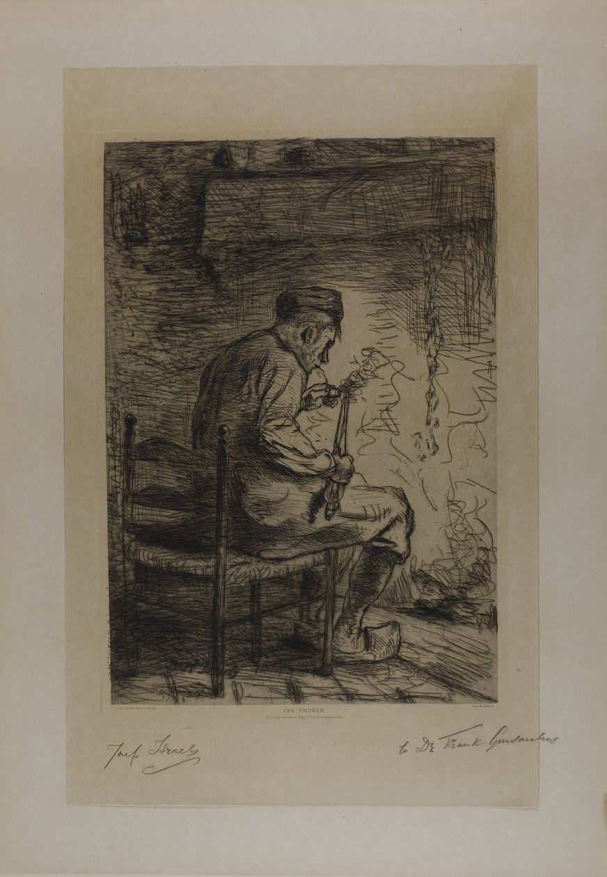 Le Fumeur - Jozef Israëls