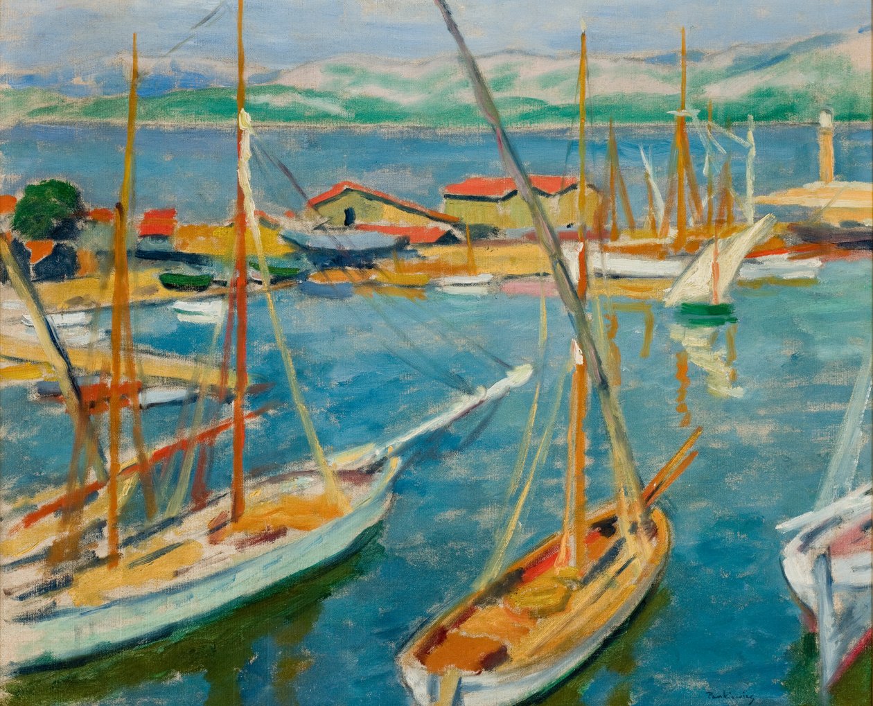Port de Saint-Tropez - Jozef Pankiewicz