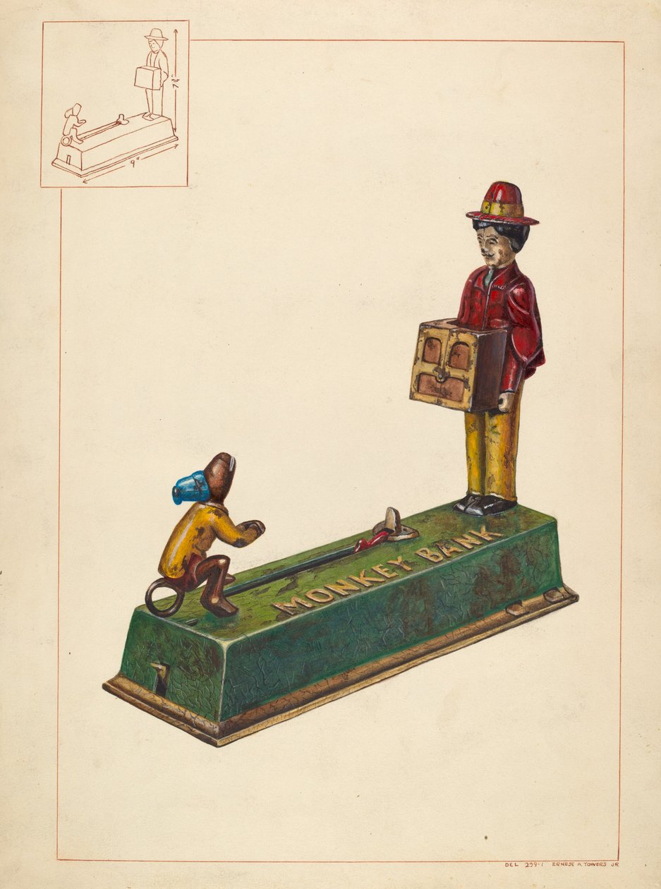 Banque de singe - Jr. Ernest A. Towers