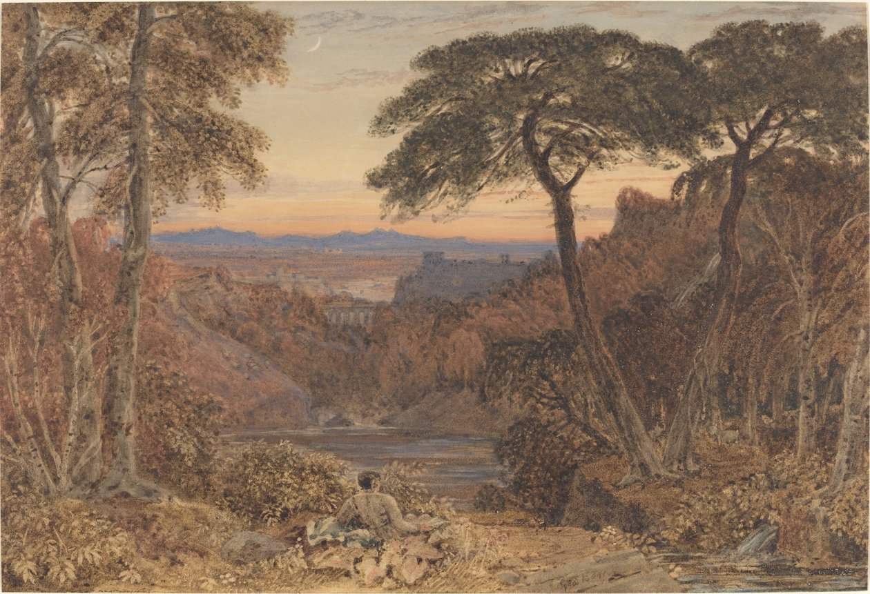 Paysage arcadien - Jr. George Barret