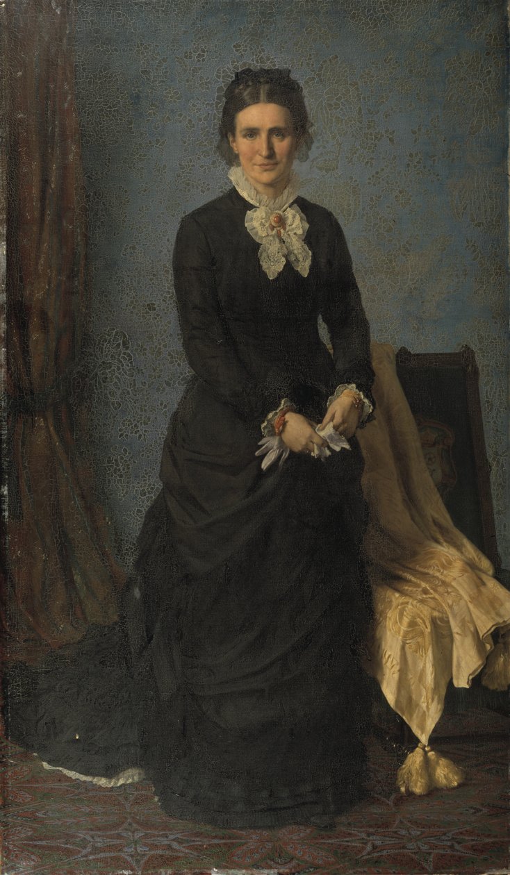 Dame de chambre Caroline Amalie Meldahl, née Ræder - Jørgen Roed