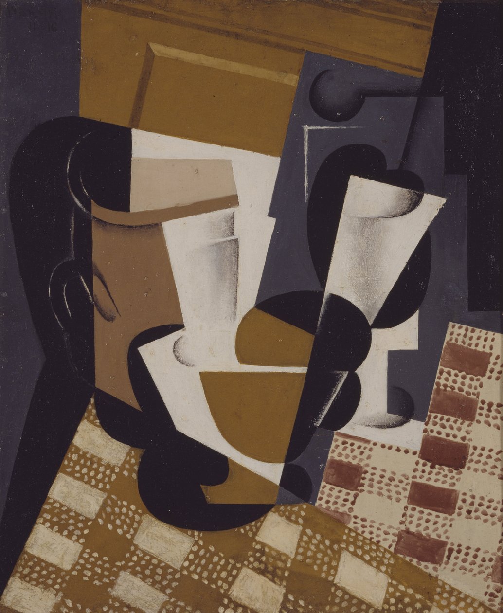 Broc et verre - Juan Gris