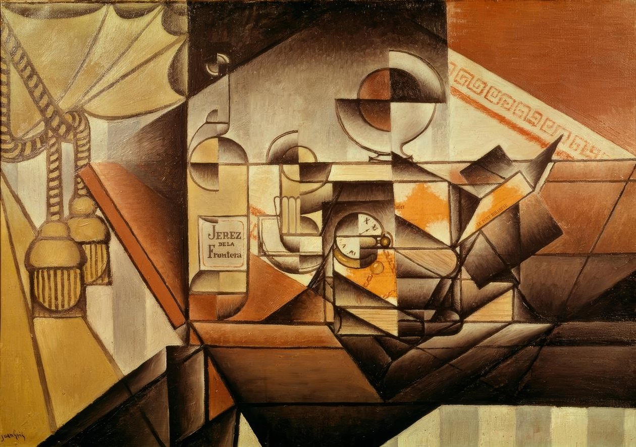 Composition avec montre - Juan Gris
