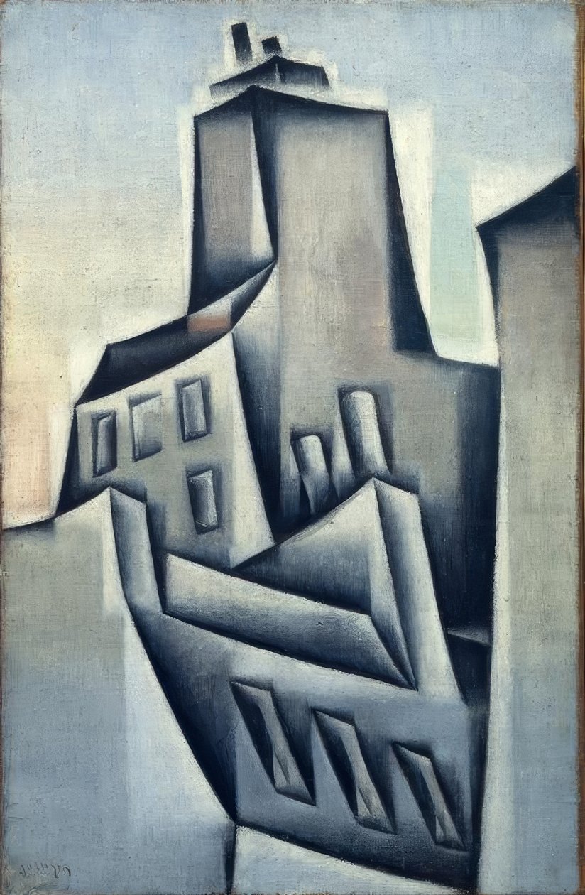 Maisons à Paris - Juan Gris