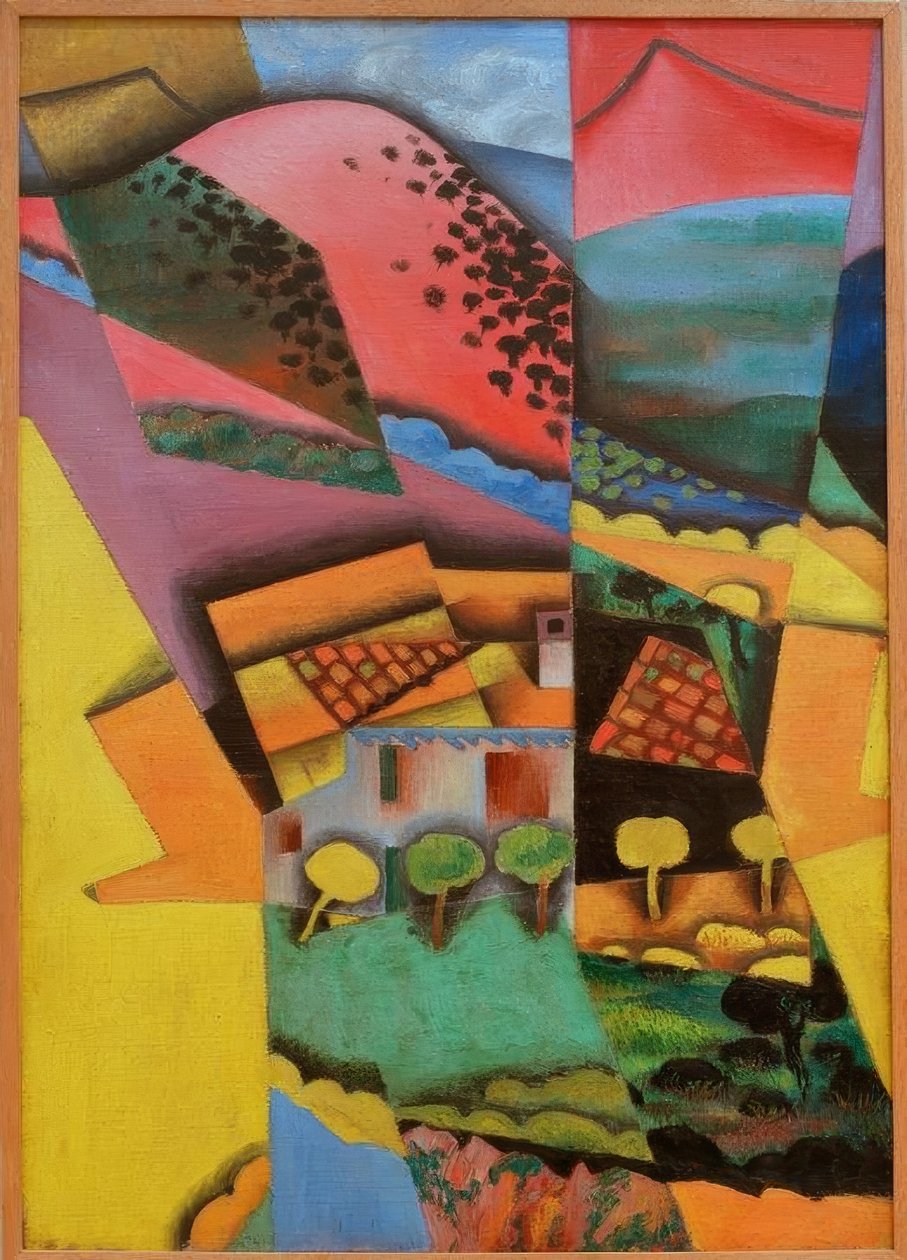 Paysage à Céret - Juan Gris