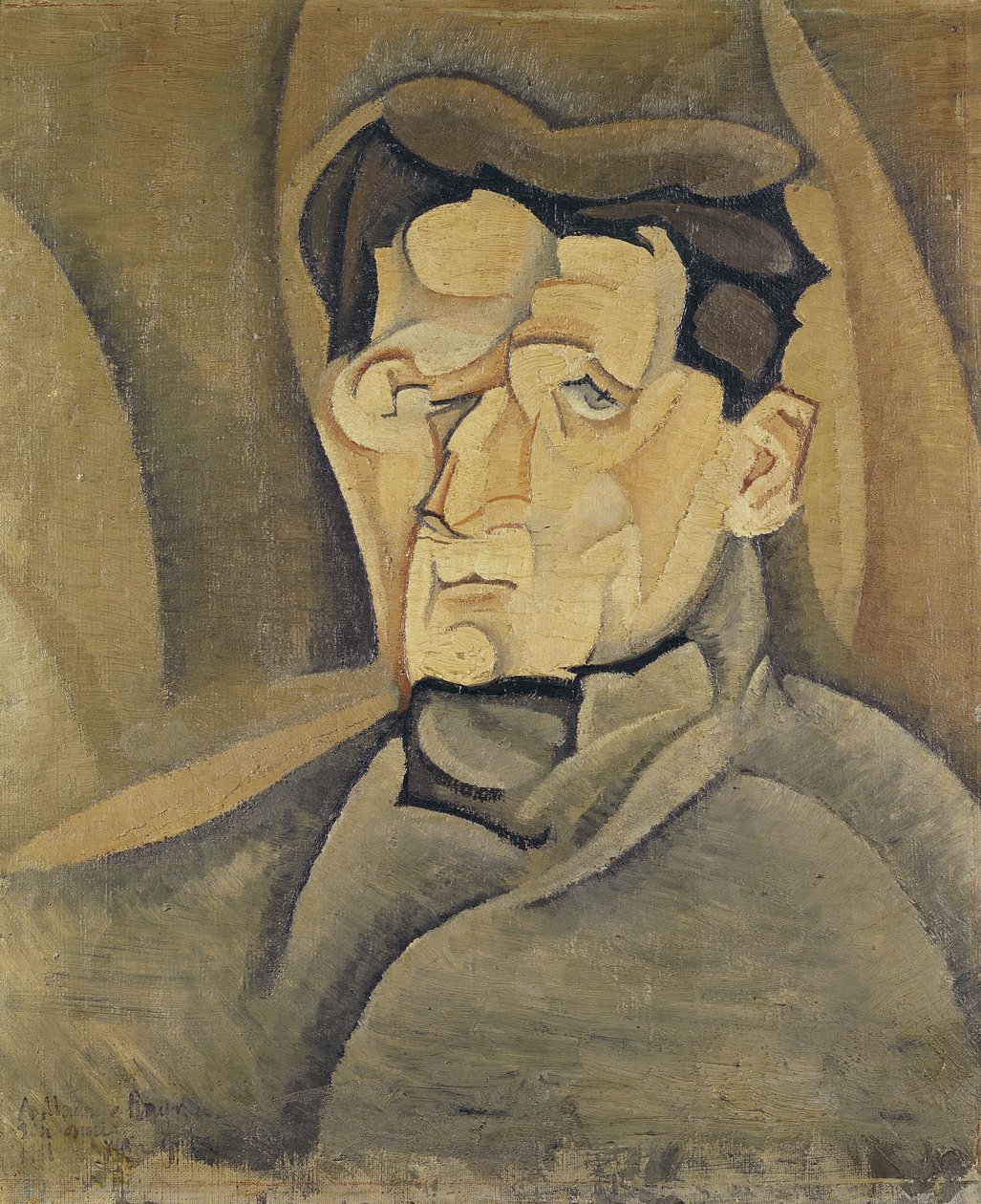 Portrait de Maurice Raynal (1884-1954) 1911 - Juan Gris