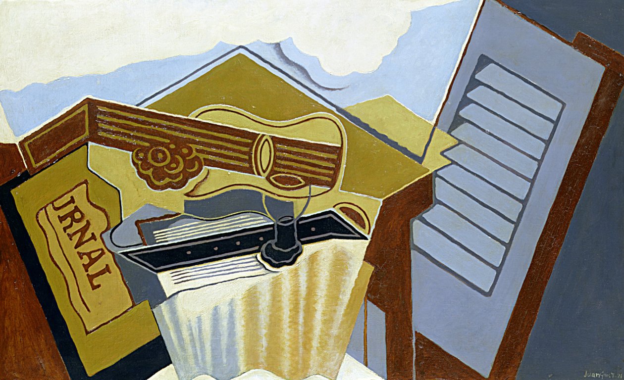 Nature morte avec un nuage blanc - Juan Gris