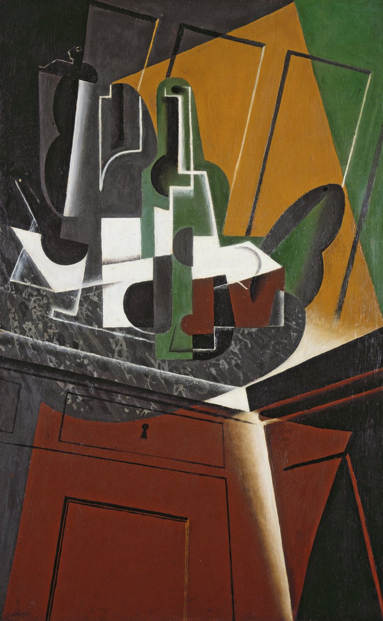 Le Buffet, 1917 - Juan Gris