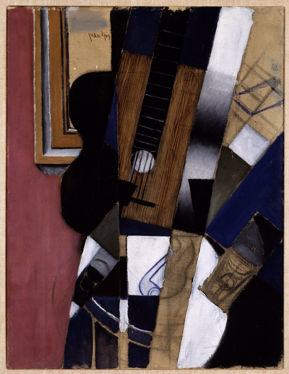 Guitare et Pipe - Juan Gris