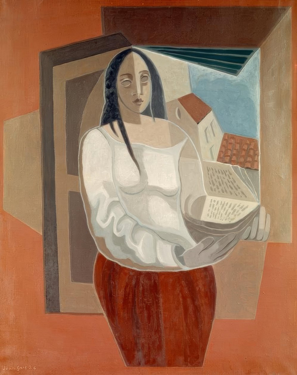 La femme au livre - Juan Gris