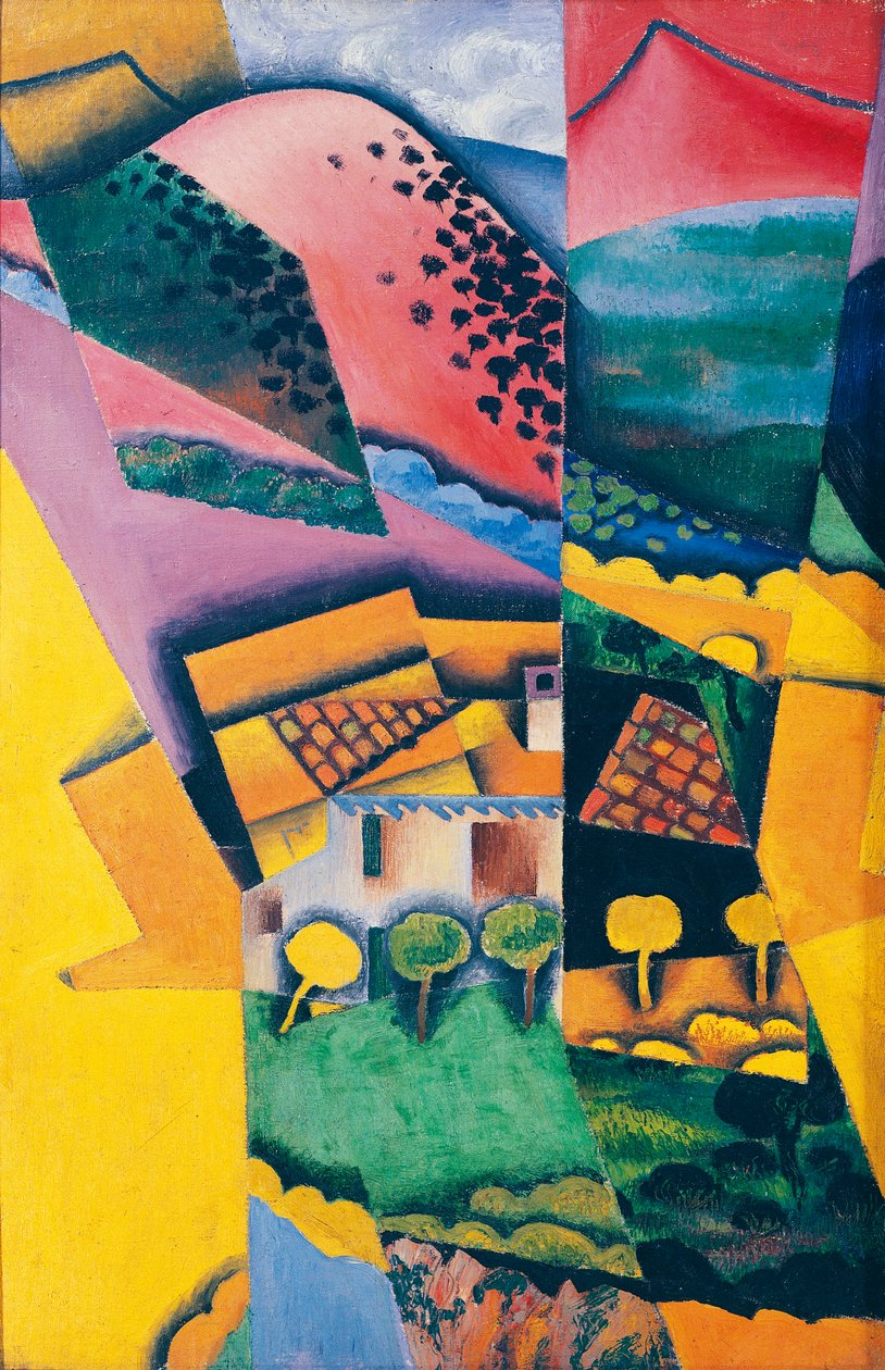 Paysage à Céret - Juan Gris