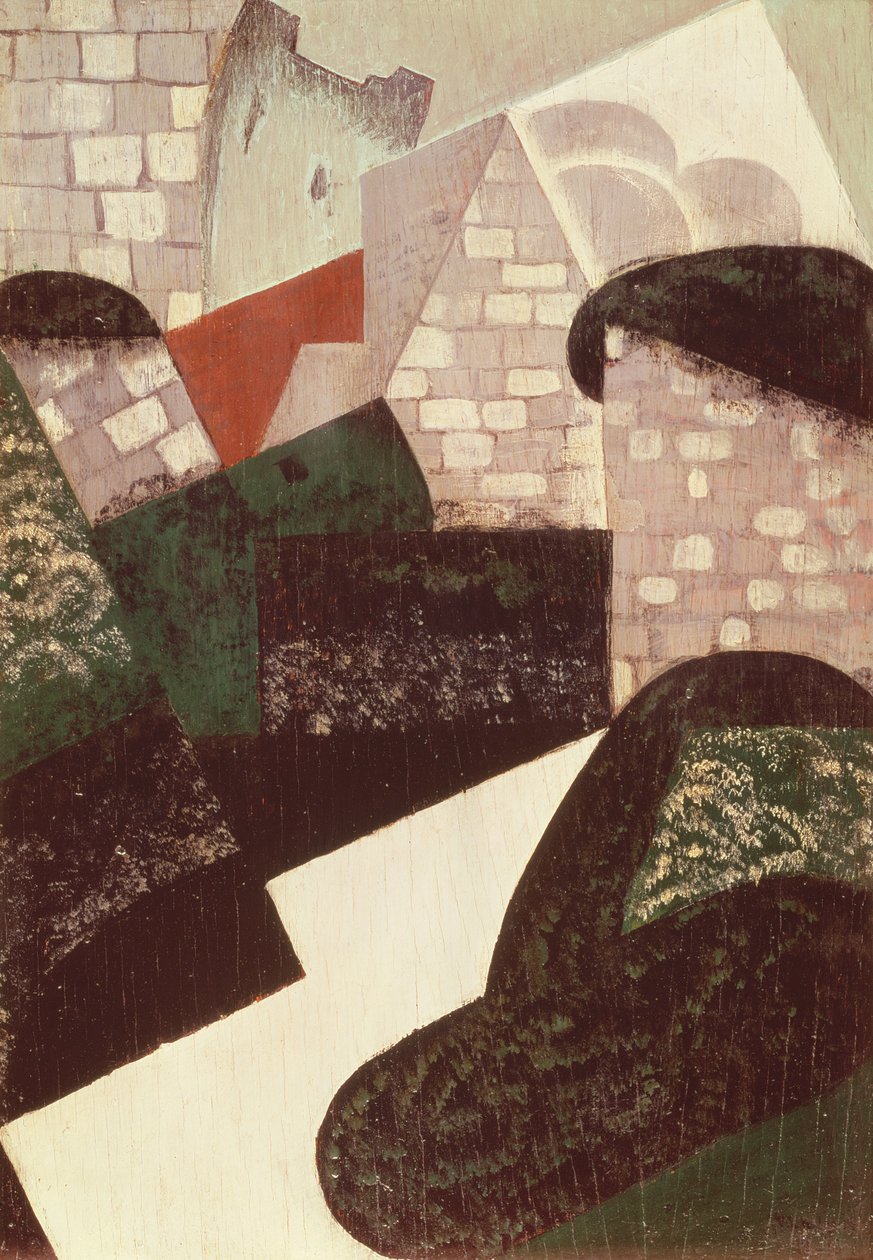 Paysage à Loches, 1916 - Juan Gris