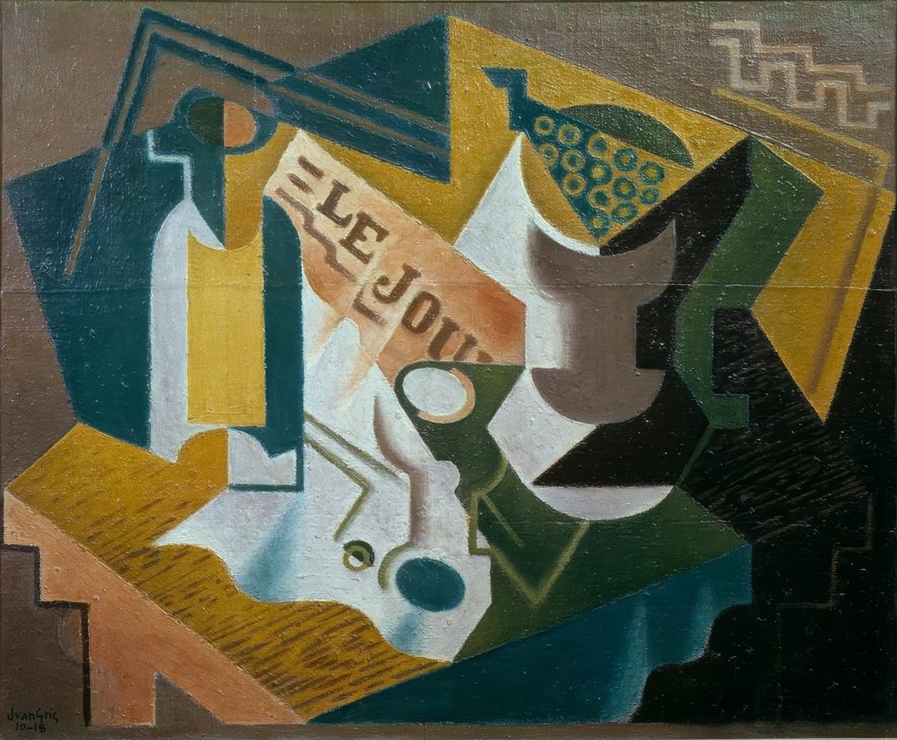 Le journal - Juan Gris