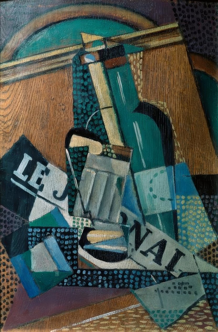 Le journal - Juan Gris