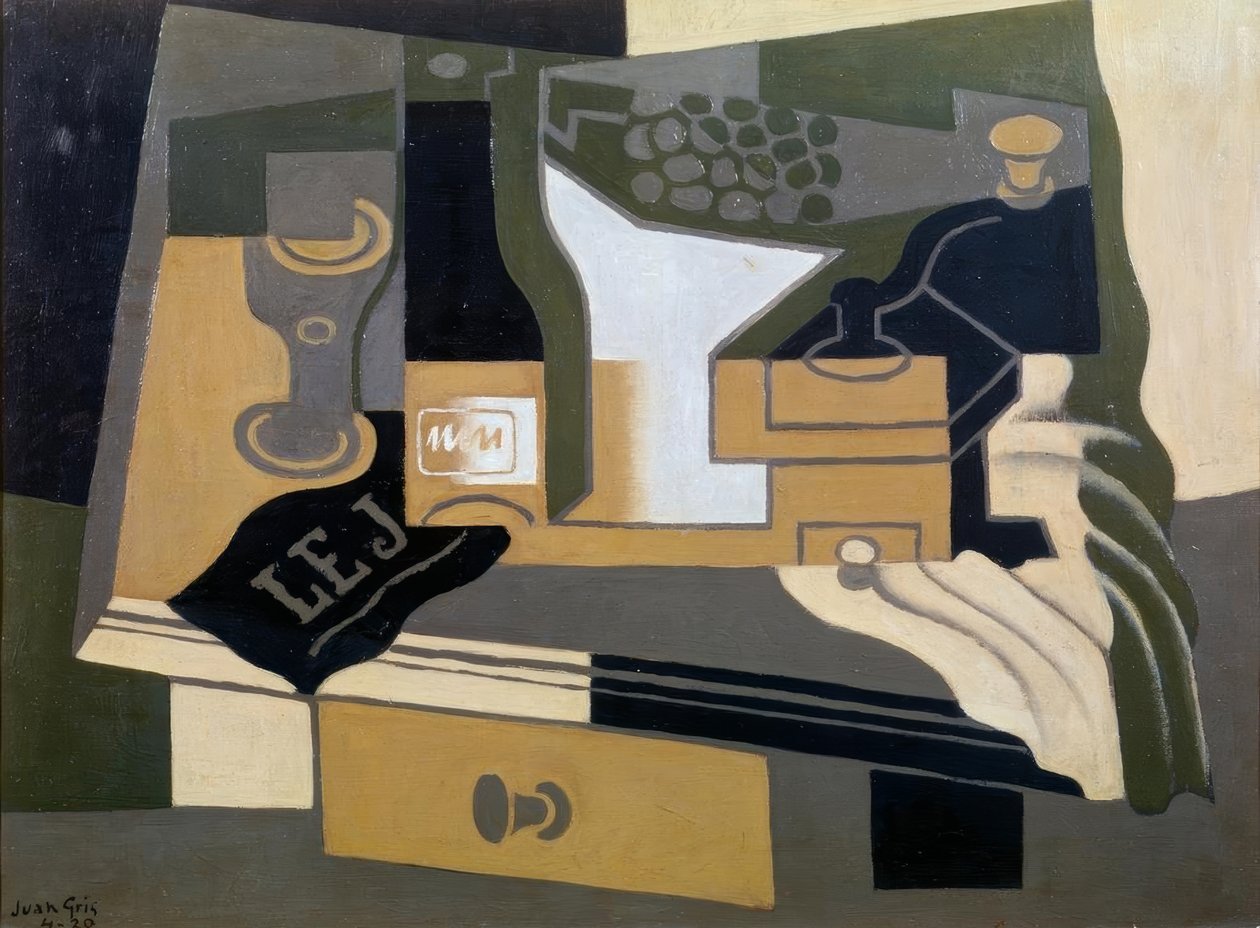 Le moulin à café - Juan Gris