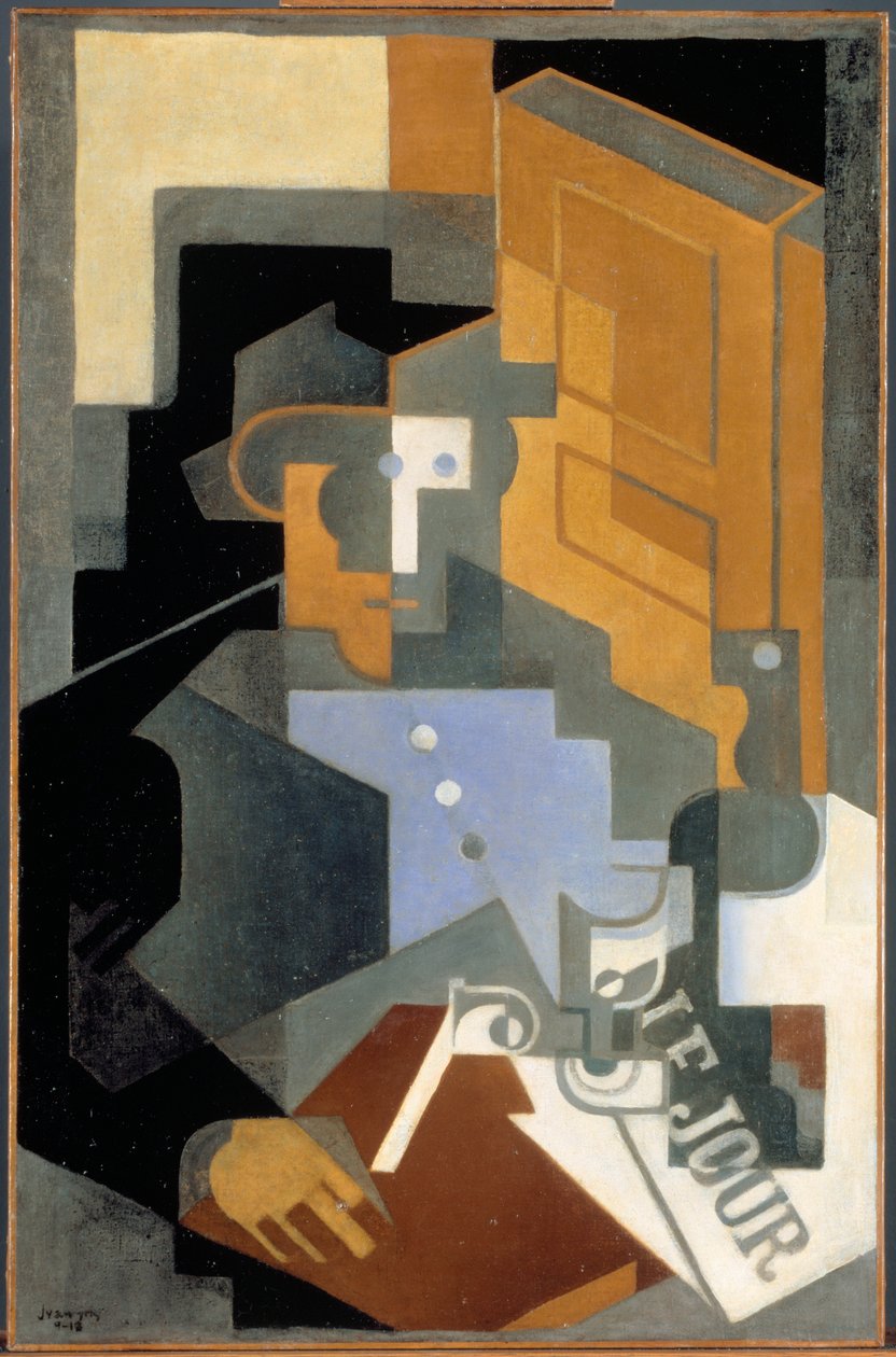 Homme de Touraine, 1918 - Juan Gris