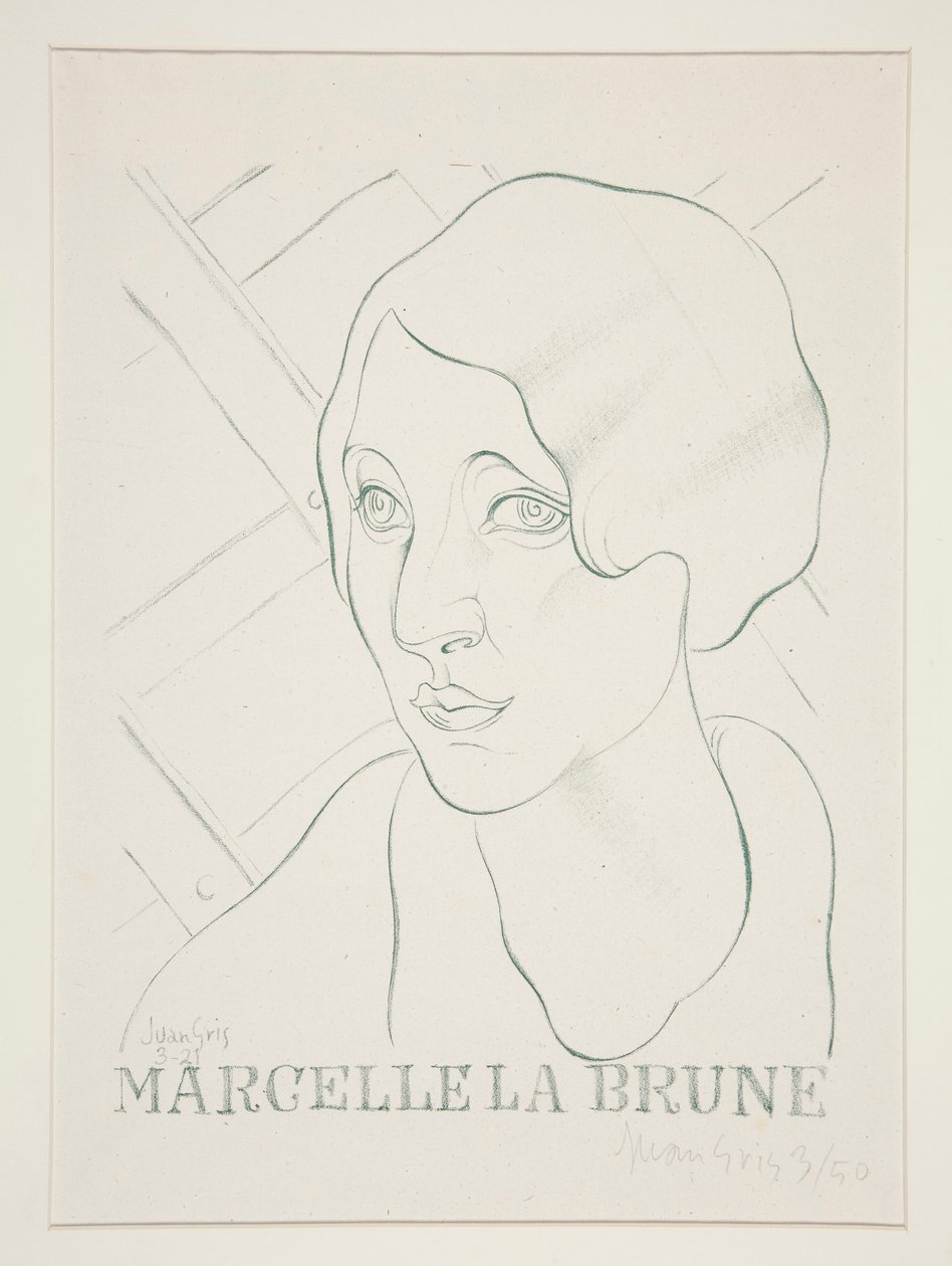 Marcelle la Brune - Juan Gris