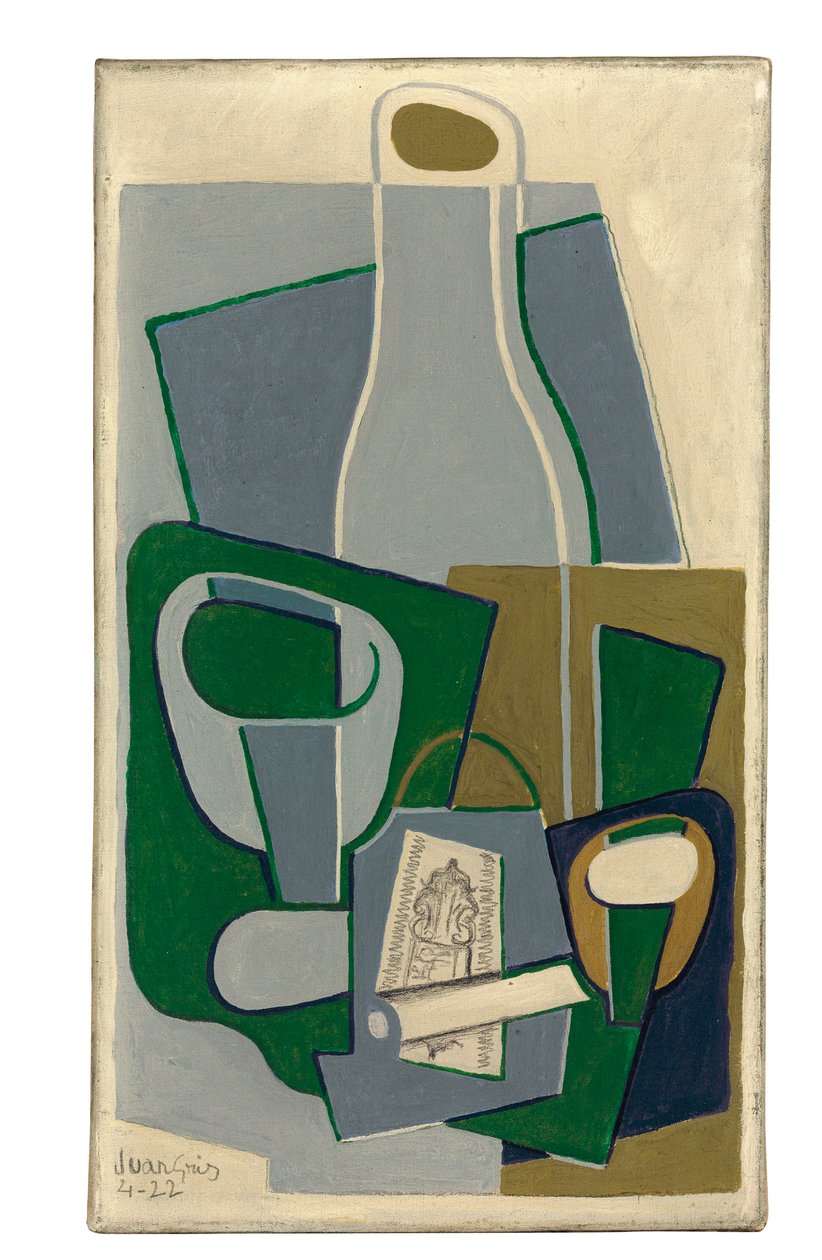 Pipe et Paquet de Tabac, 1922 - Juan Gris