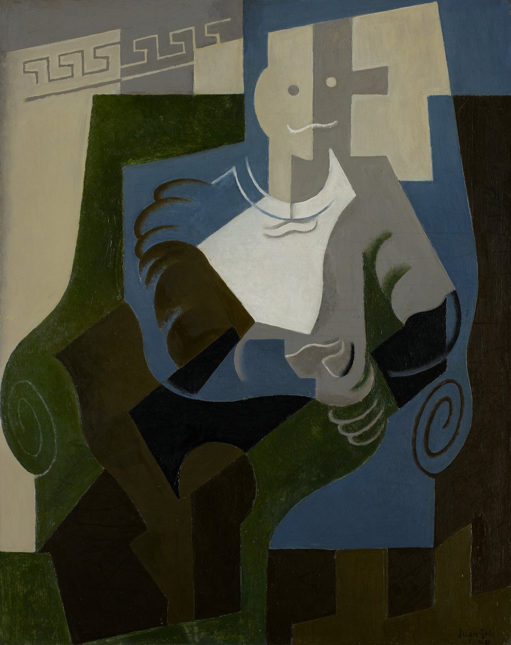 Arlequin assis, c.1920 - Juan Gris