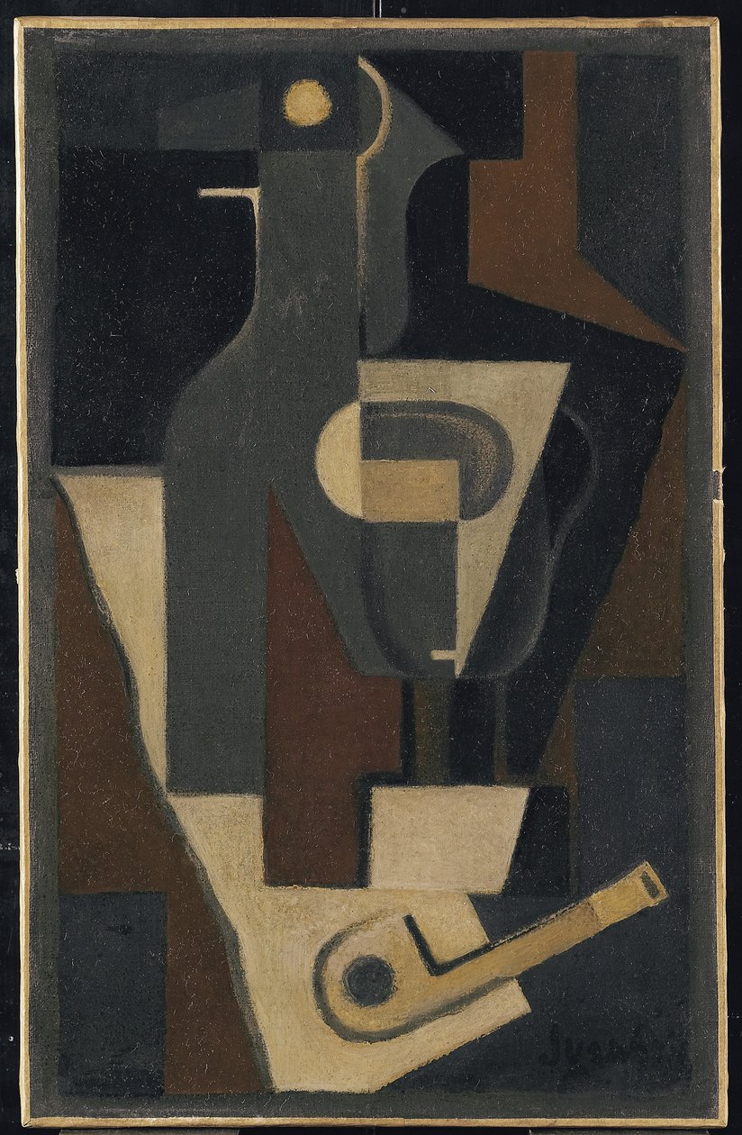 Nature morte avec pipe, 1918 - Juan Gris