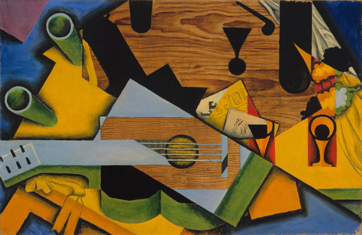 Nature Morte avec une Guitare - Juan Gris