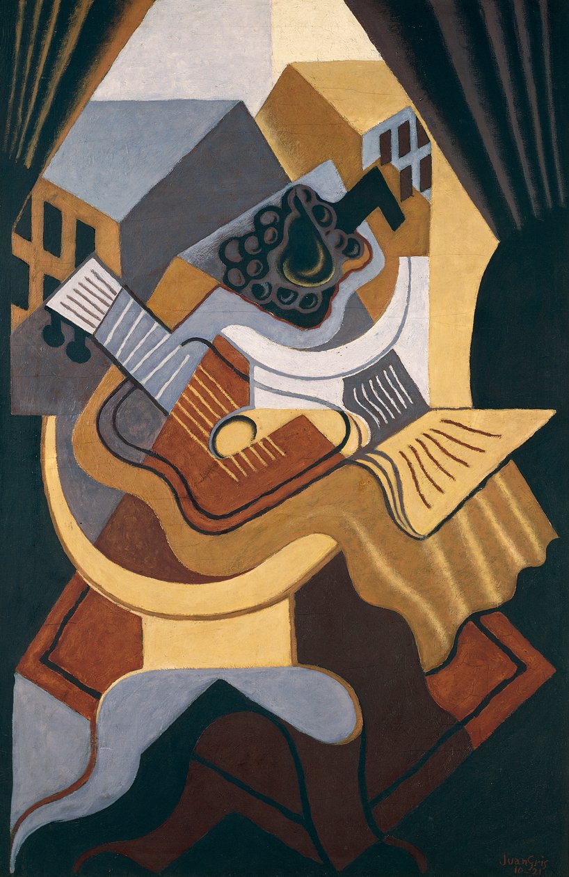 Table devant une fenêtre - Juan Gris