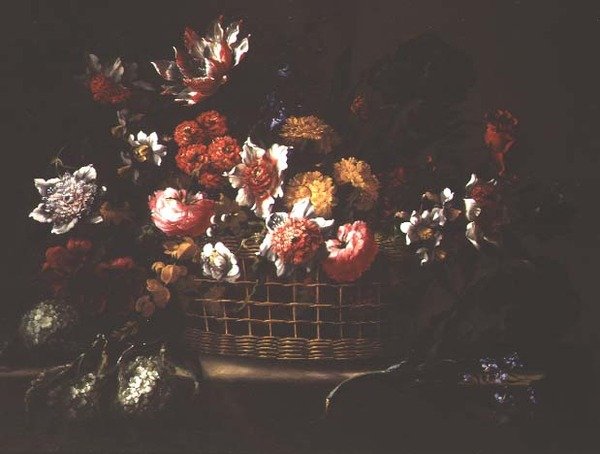 Panier de fleurs - Juan de Arellano