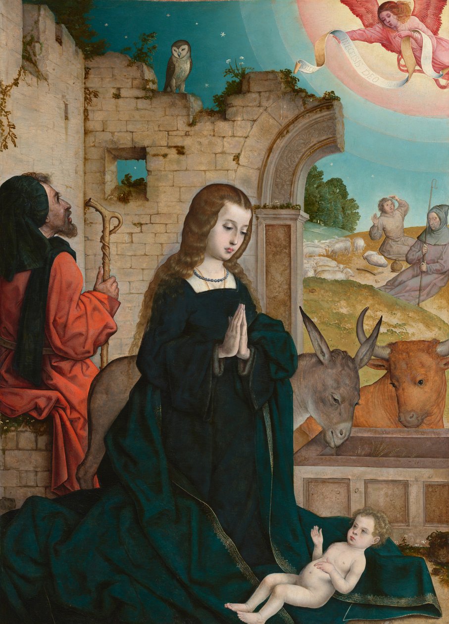 La Nativité - Juan de Flandes