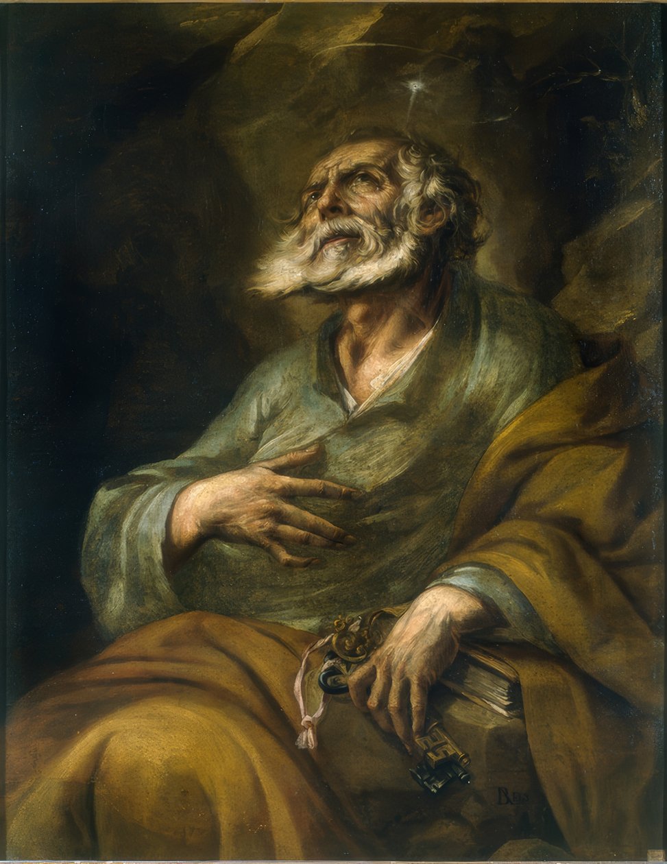 Der reuige Petrus - Juan de Valdes Leal