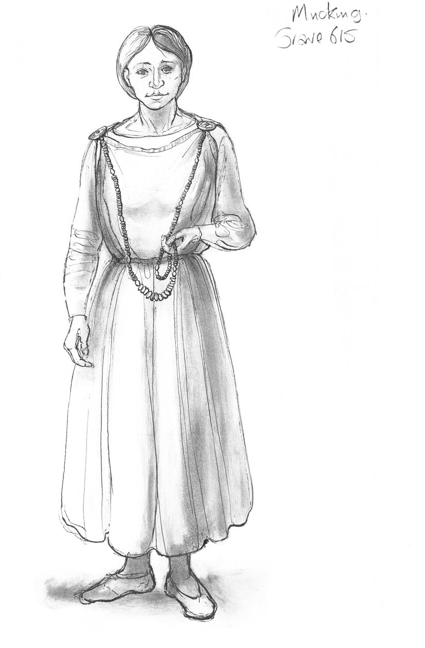 Femme anglo-saxonne, Ve-Xe siècle - Judith Dobie