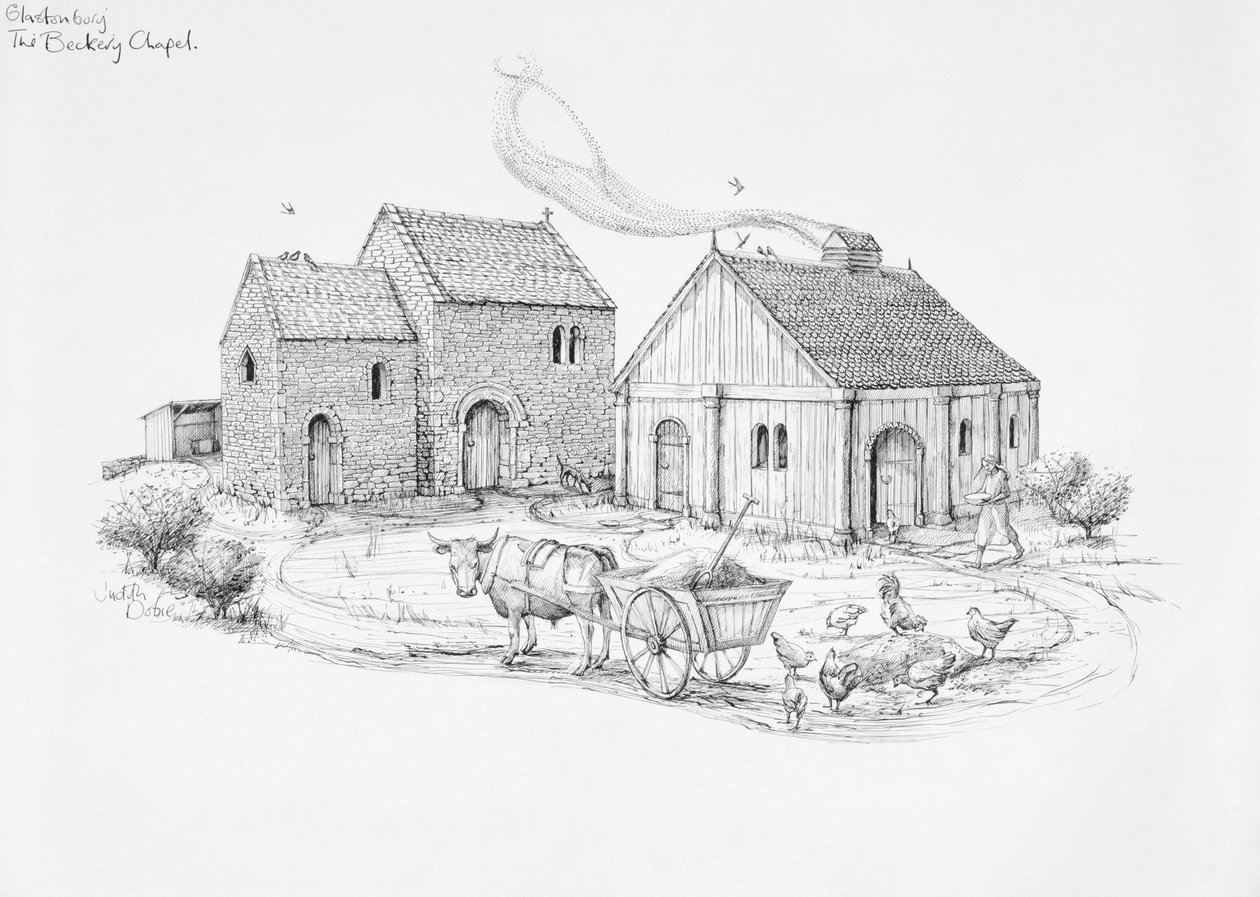 Chapelle de Beckery, Glastonbury, Ve-VIe siècle, 1990-2010 - Judith Dobie