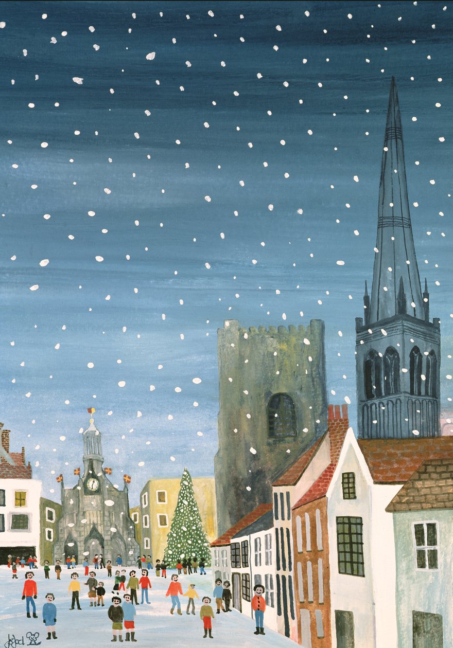 Cathédrale de Chichester, Scène de Neige - Judy Joel