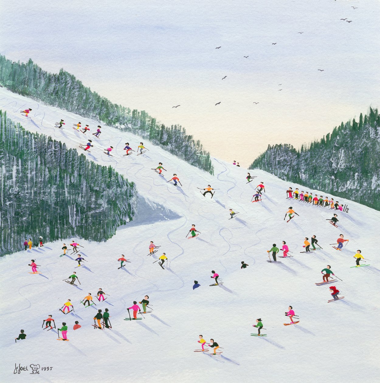 Soirée de ski, 1995 - Judy Joel