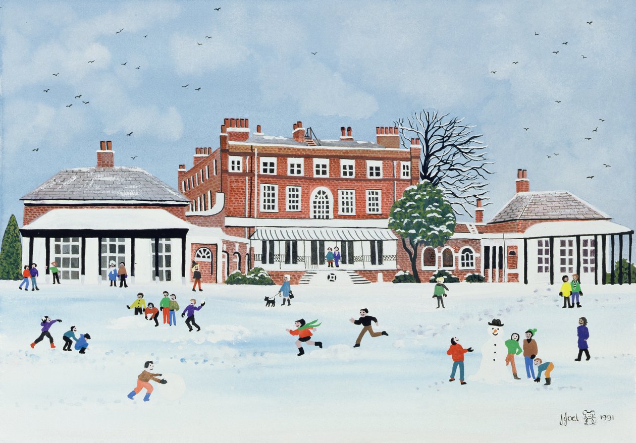 Amusement dans la neige, 1991 - Judy Joel
