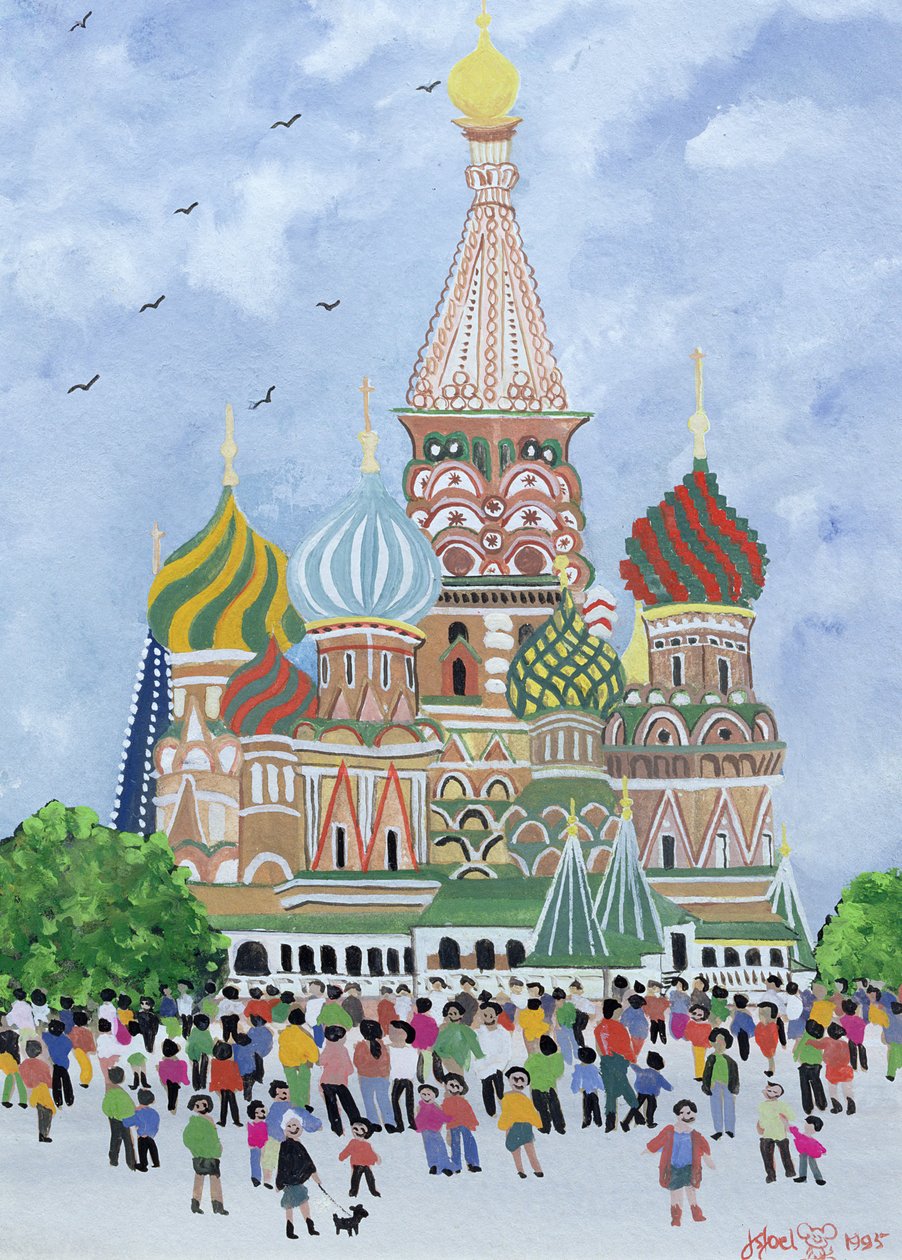 Cathédrale Saint-Basile, Place Rouge, 1995 - Judy Joel