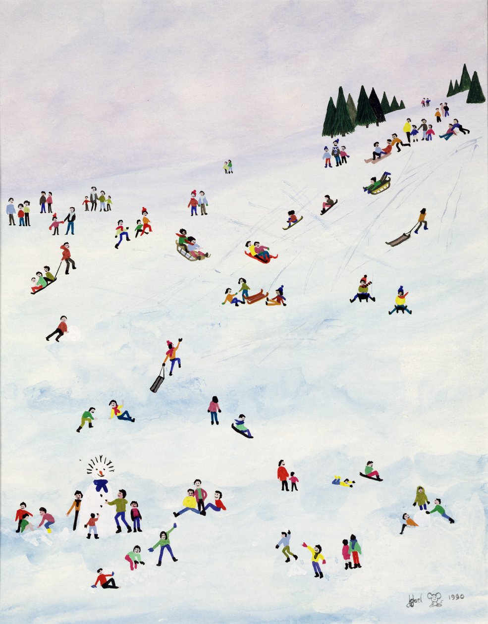 Toboggan ou pas Toboggan, 1990 - Judy Joel