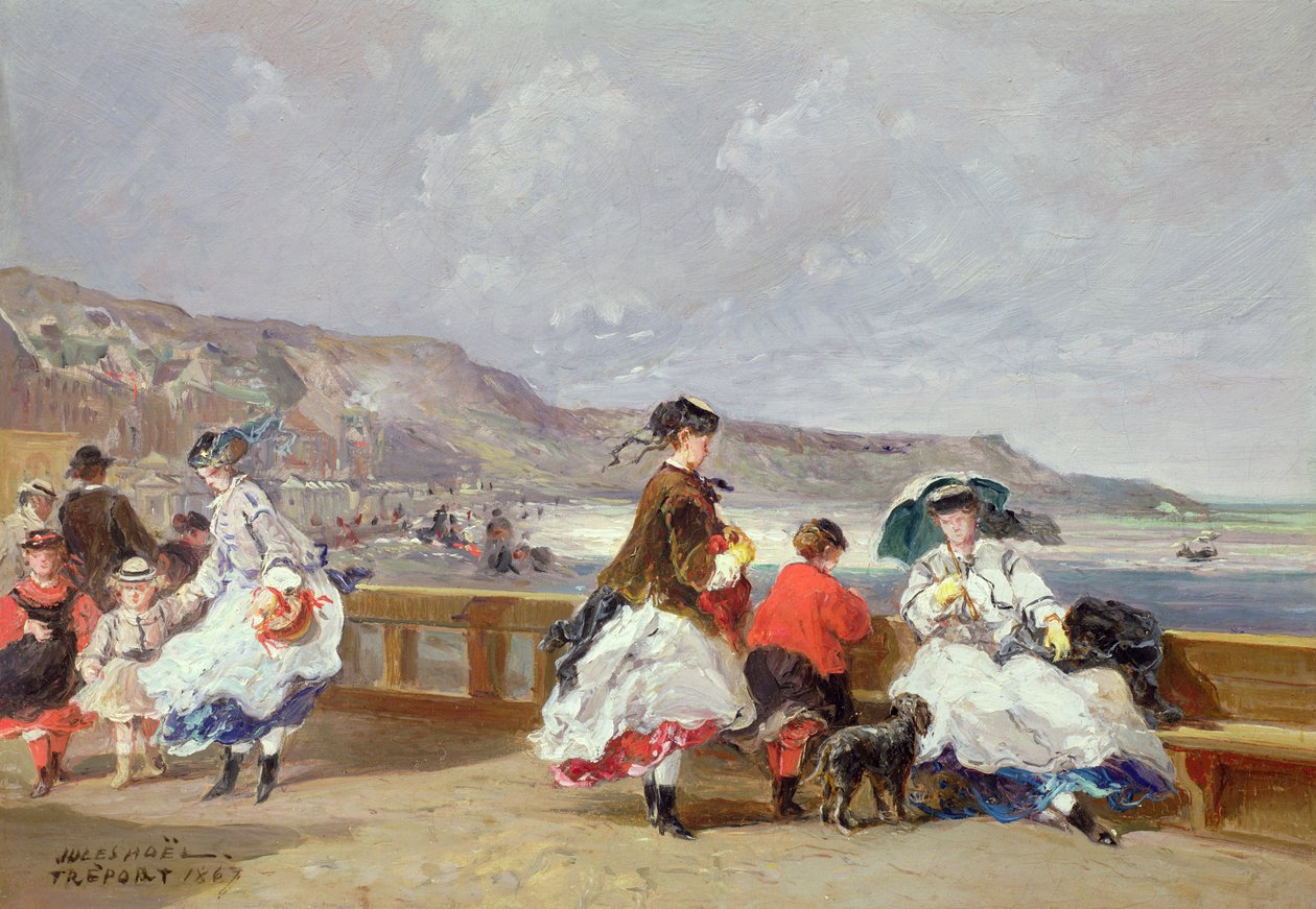 Le Tréport, 1867 - Jules Achille Noel
