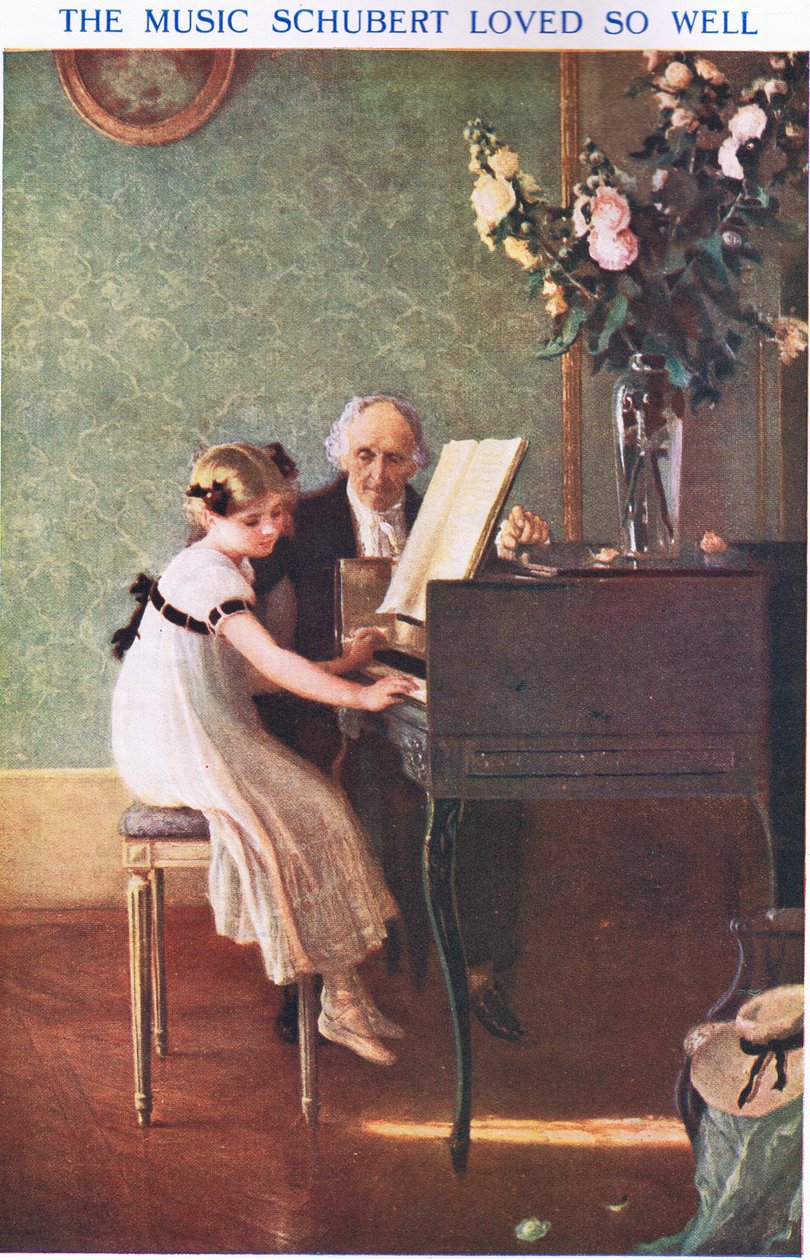 La musique que Schubert aimait tant - Jules Alexis Muenier