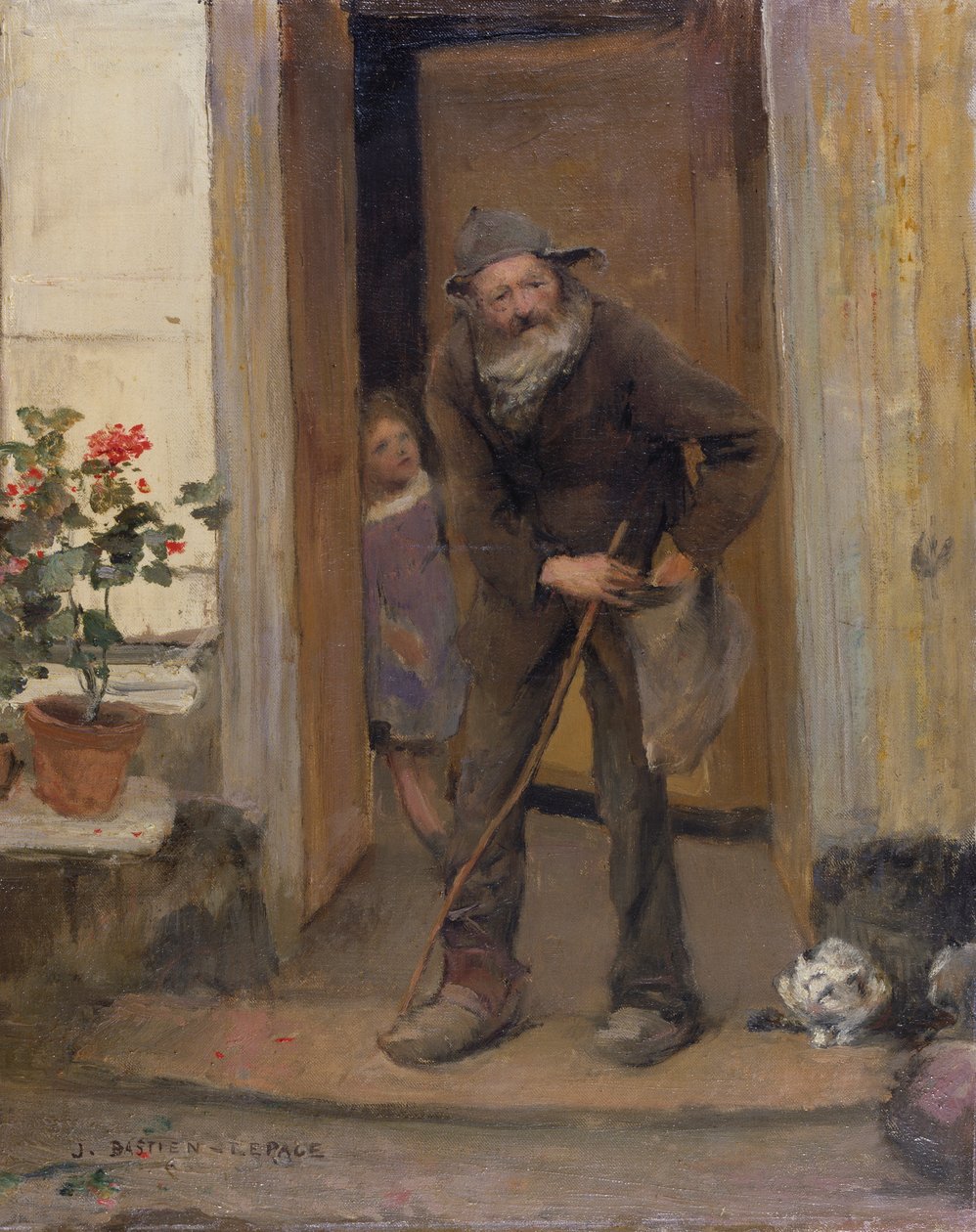 Le Mendiant, 1881 - Jules Bastien Lepage