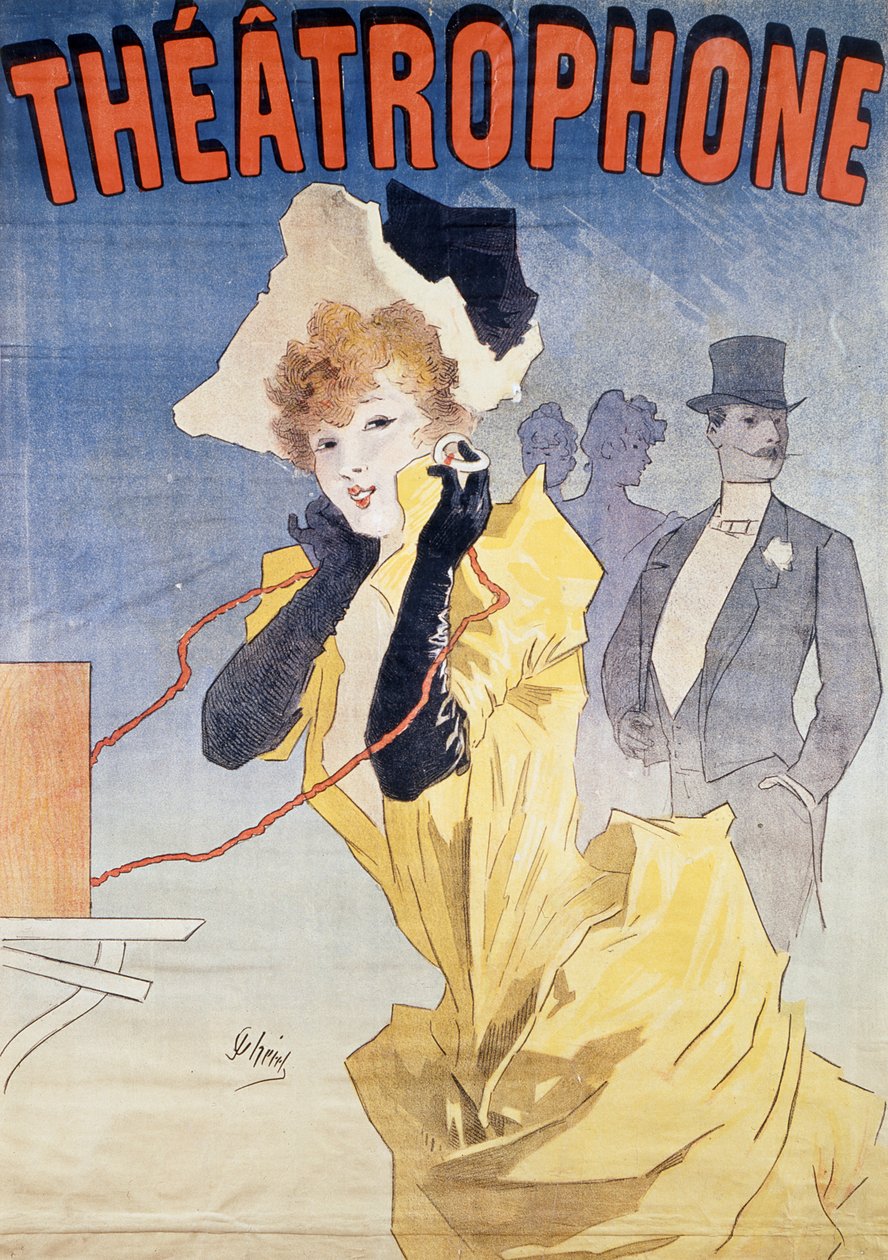 Affiche publicitaire pour le 