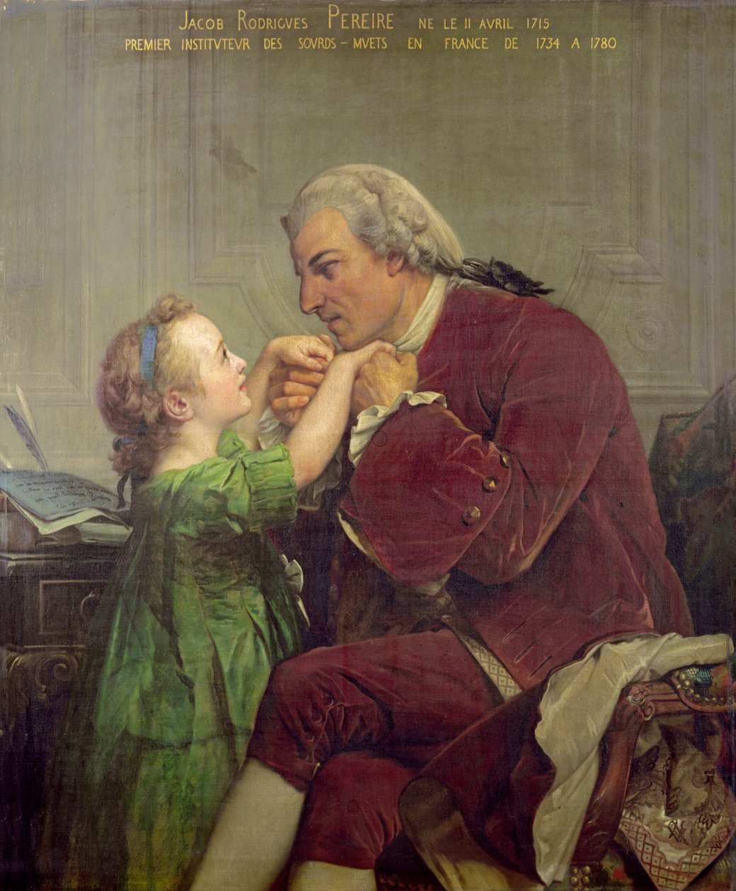 Jacob Rogrigues Pereire (1715-80) 1861 - Jules Eugene Lenepveu