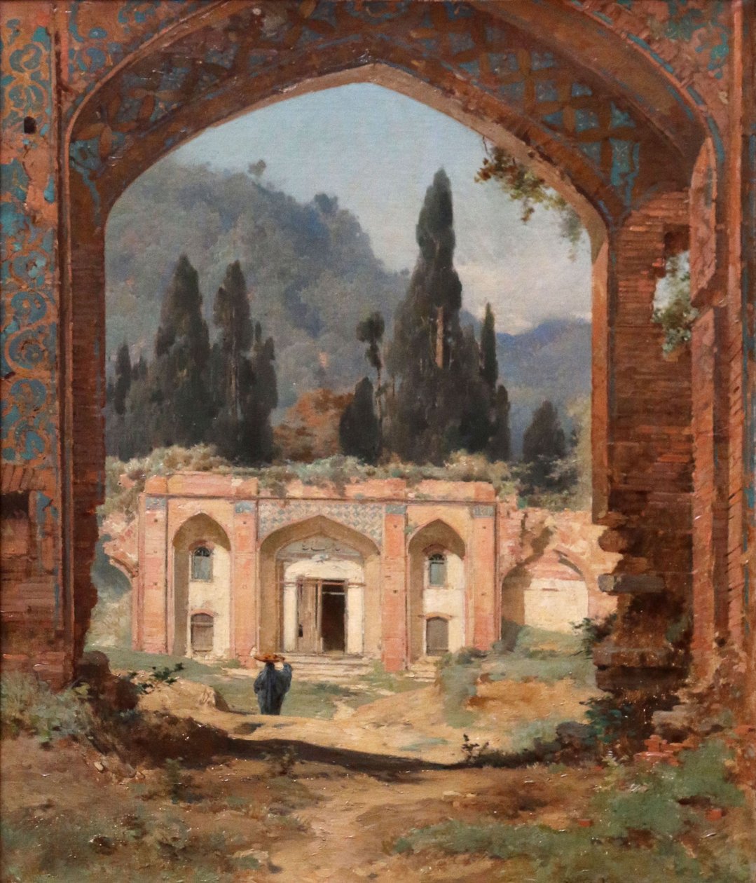 Les ruines du palais d