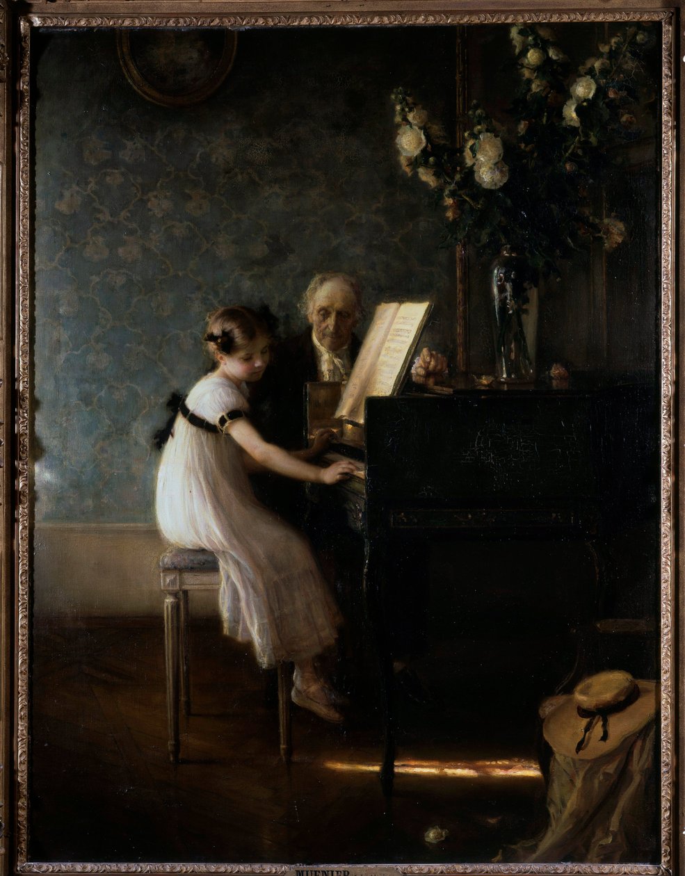 La leçon de clavecin - Jules Alexis Meunier