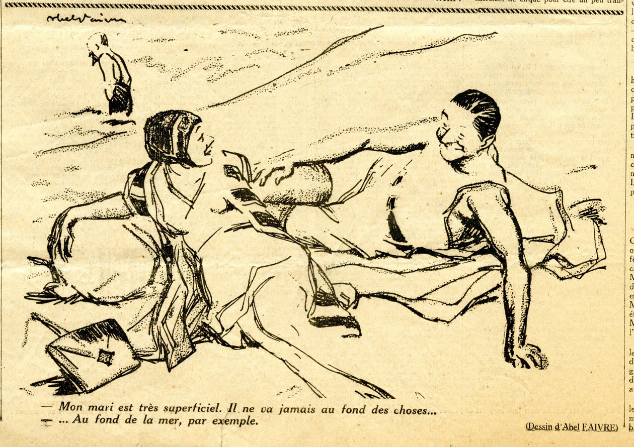Candide, Satirique en N & B - Jules Abel Faivre