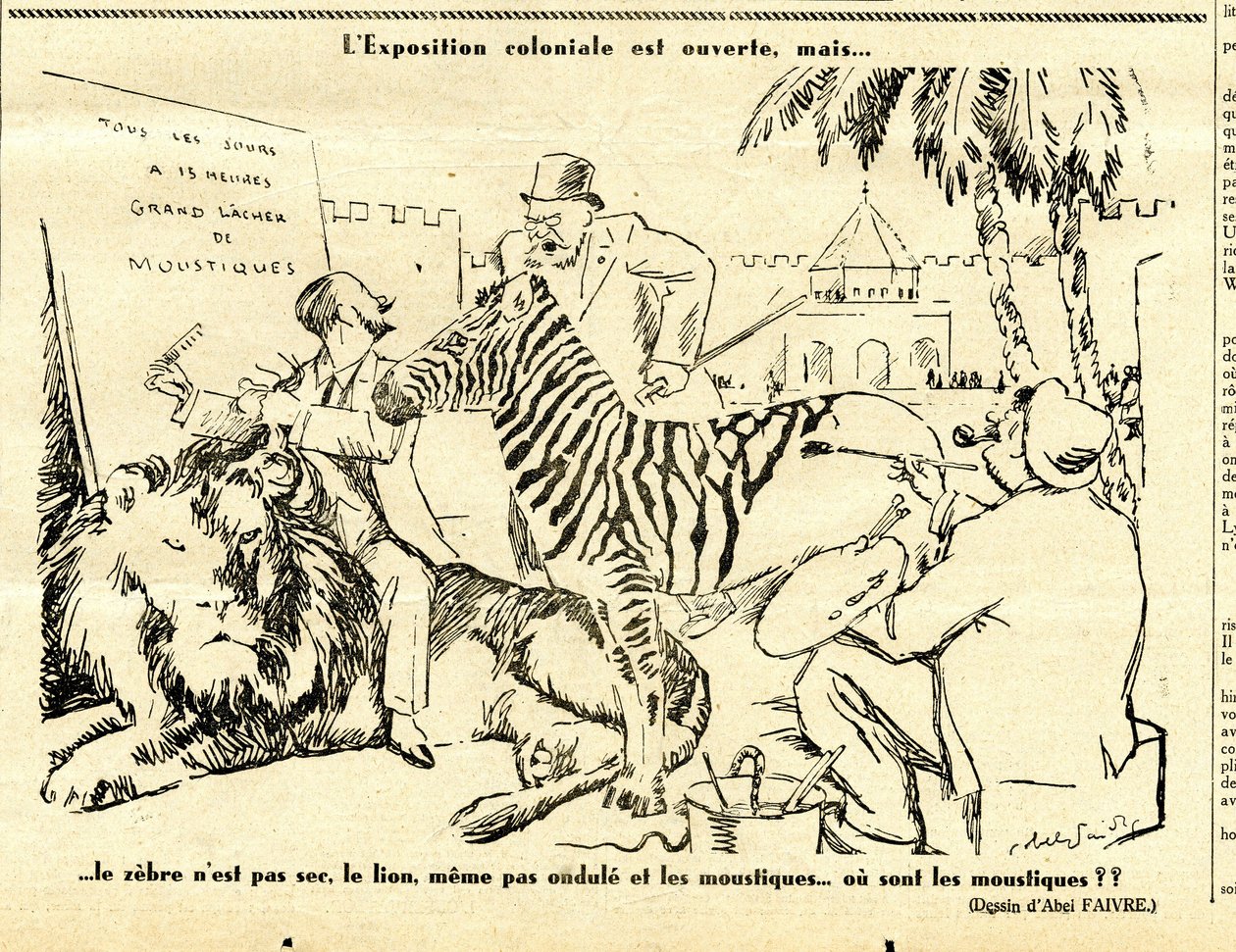 Candide, Satirique en N & B - Jules Abel Faivre