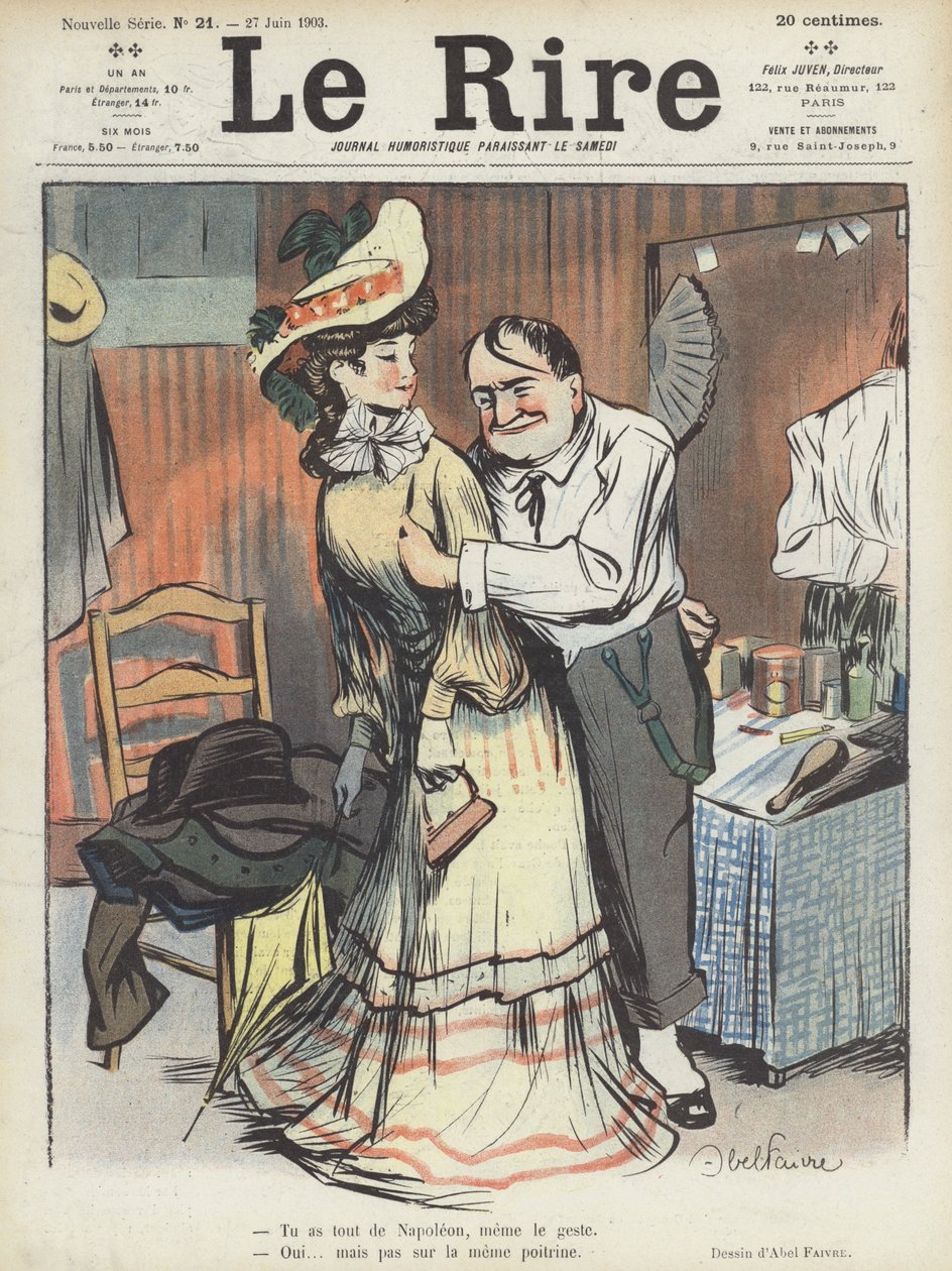 Illustration pour Le Rire - Jules Abel Faivre