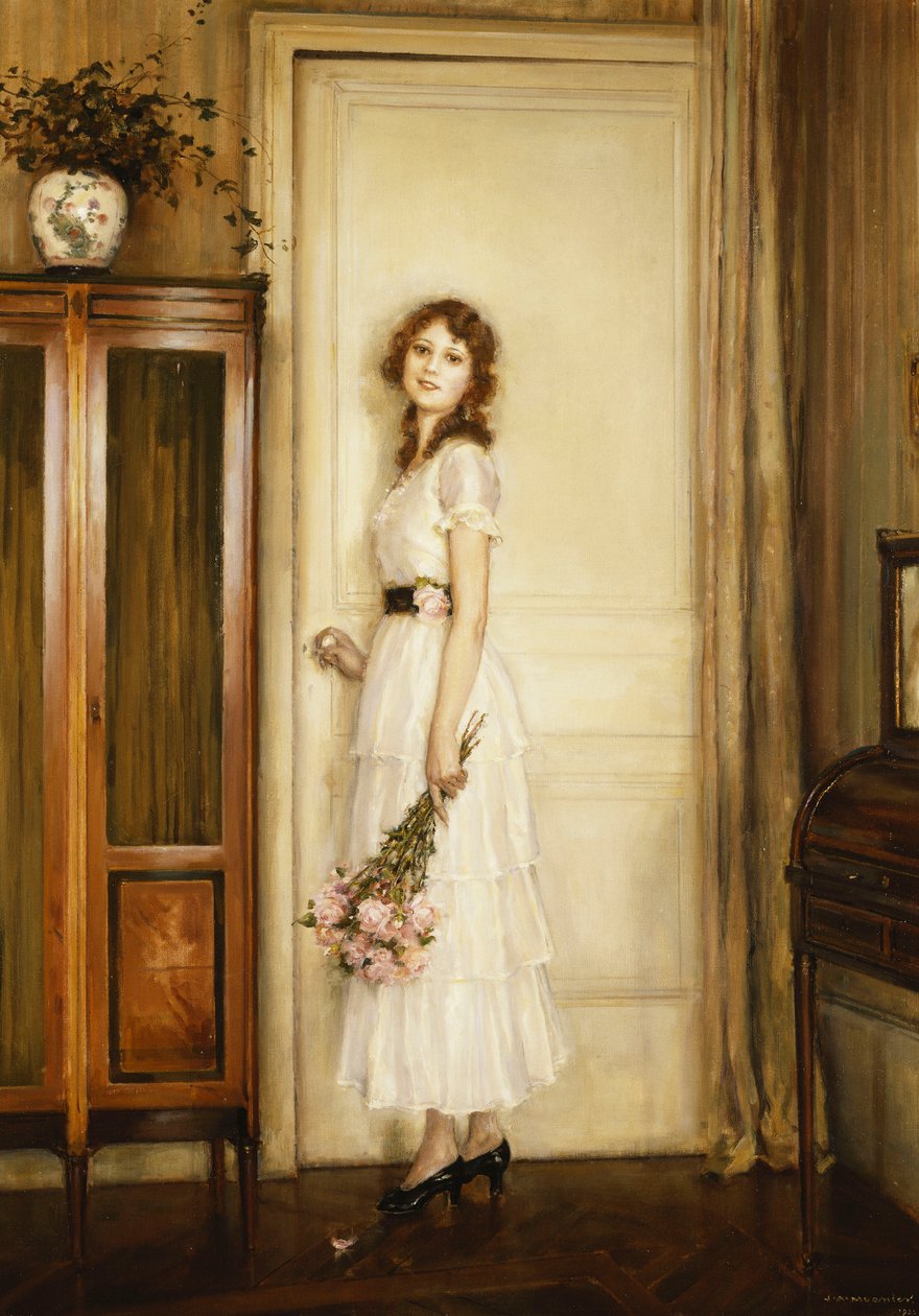 À la Porte - Jules Alexis Muenier