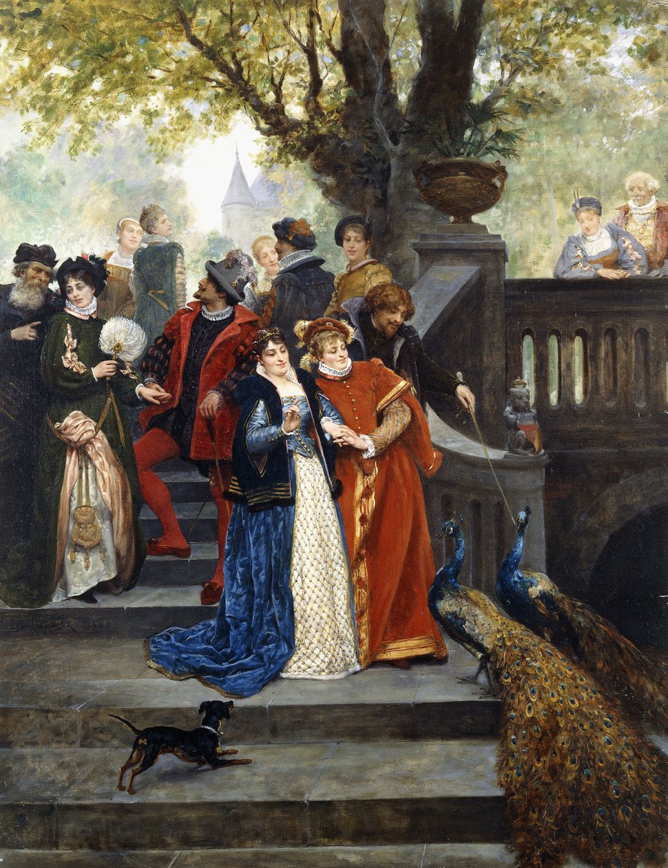 Dans le parc - Jules Arsene Garnier